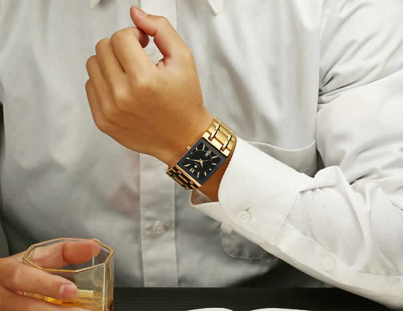 wwoor - relógio masculino ultra fino quartz japonês luxuoso