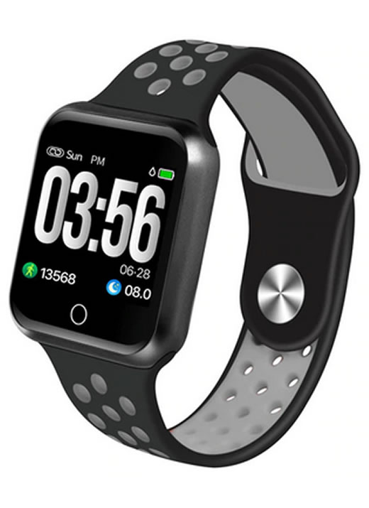 Relógio Smartwatch OLED Pró Série 2 - Android ou iOS Preto e Cinza