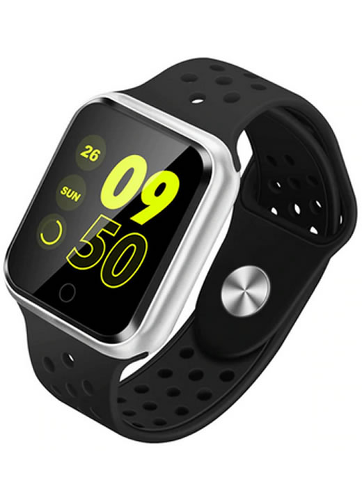 Relógio Smartwatch OLED Pró Série 2 - Android ou iOS Preto Prata