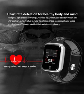 Smart Watch PRO 2019 a Prova d'agua Gráfico Monitoramento Cardiaco