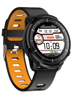 Relógio Smartwatch CF L3 Azul - iPhone ou Android - Conexão com Strava Orang