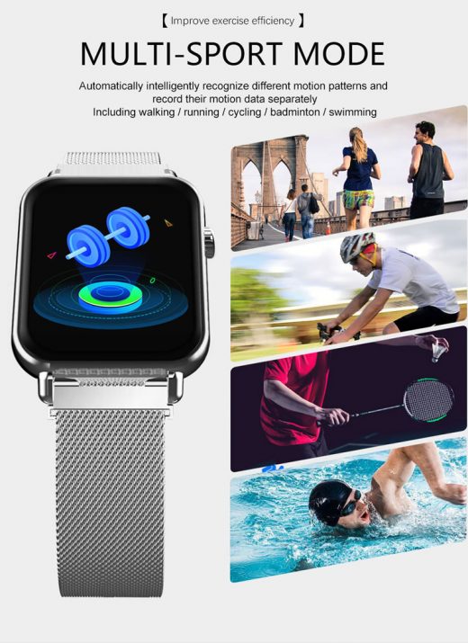 Smartwatch Relógio Eletrônico Y6 Pro Style Exercicios