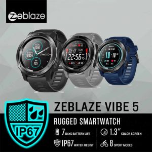 Smartwatch Relógio Eletrônico Zeblaze Vibe 5 - Para todos os momentos, desde seu exercício físico até seu encontro especial.100% compatível com sistema iPhone e Android.