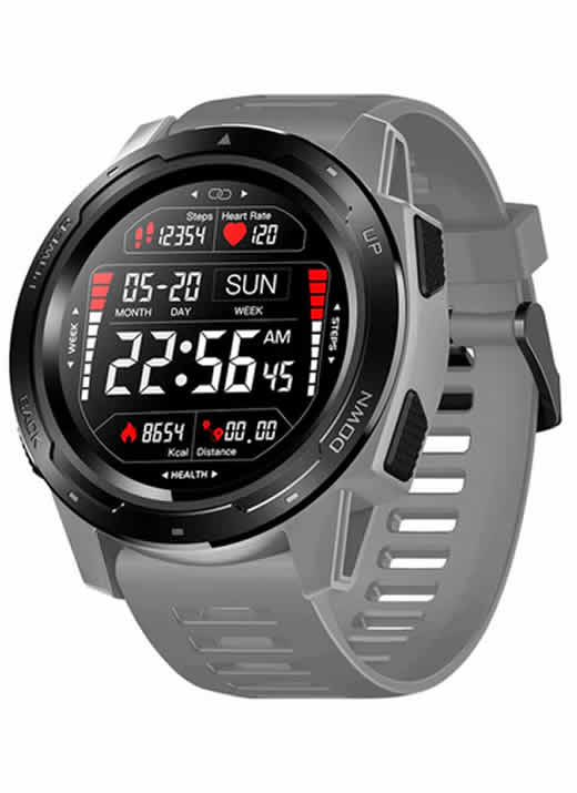 Smartwatch Relógio Eletrônico Zeblaze Vibe 5 Cinza